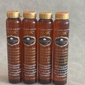 Hask Macadamia Oil Hair Treatment Set of 4